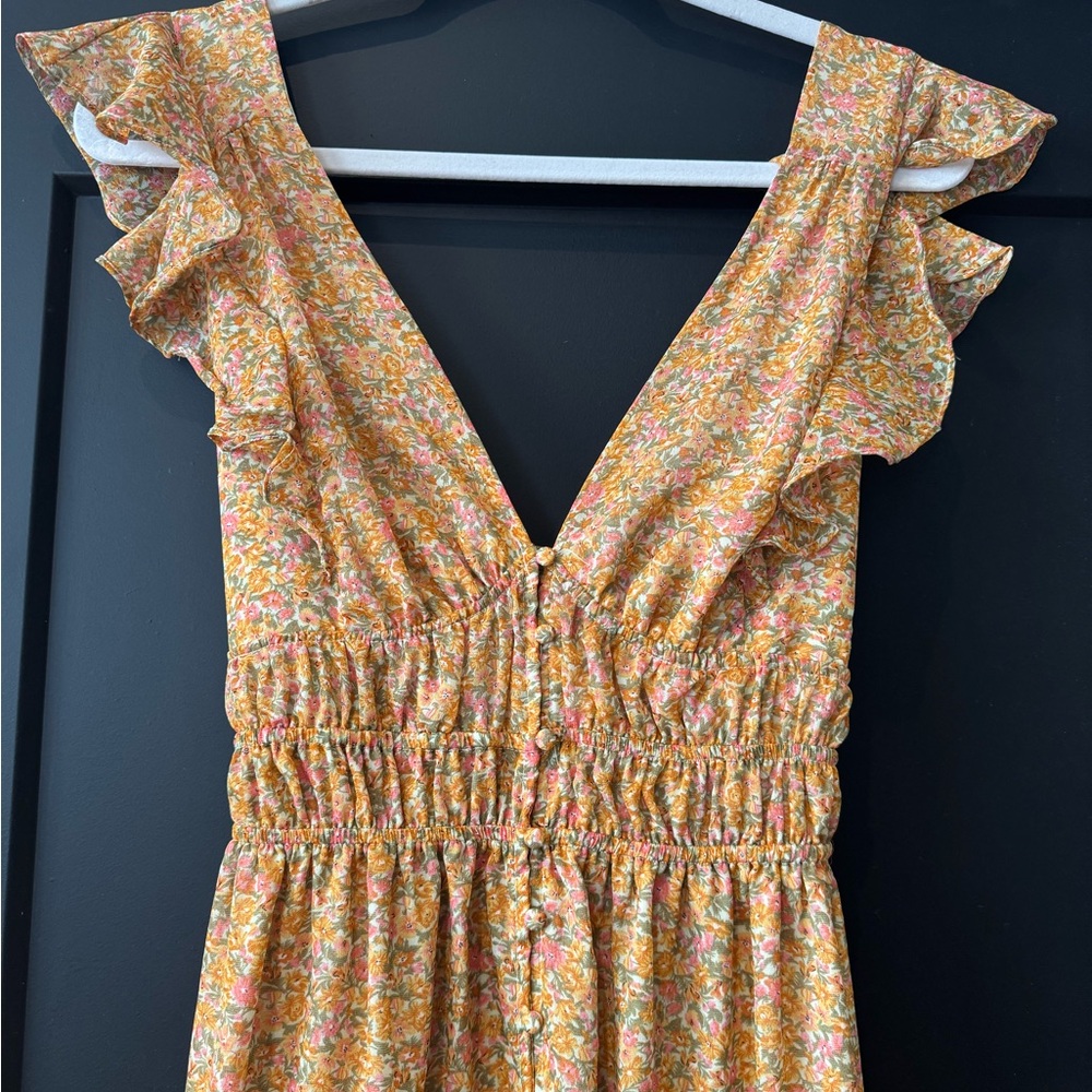 Floral Ruffle Dress
